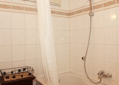 Schönes Badezimmer auf Sylt
